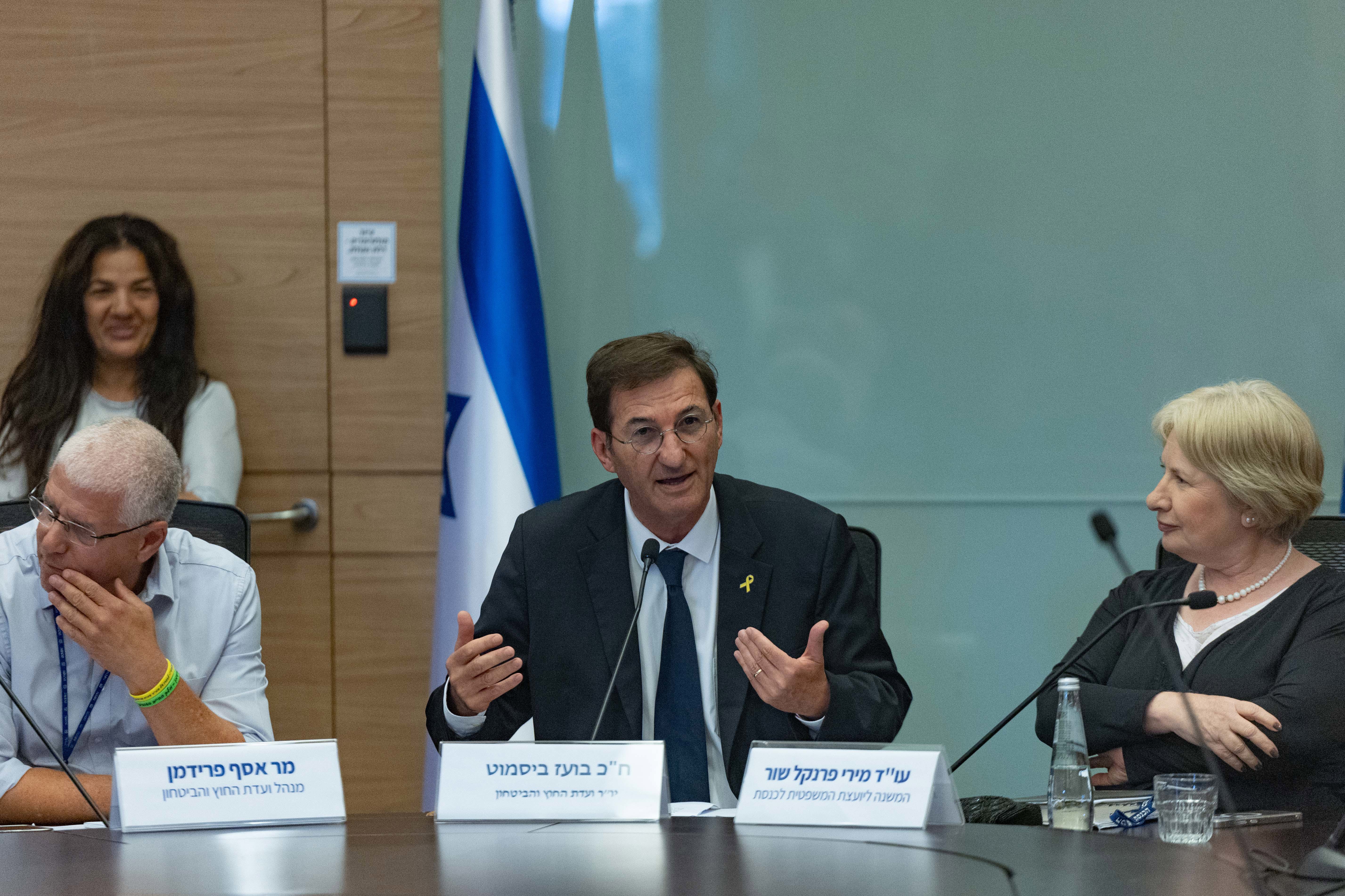 בועז ביסמוט בוועדת חוץ וביטחון