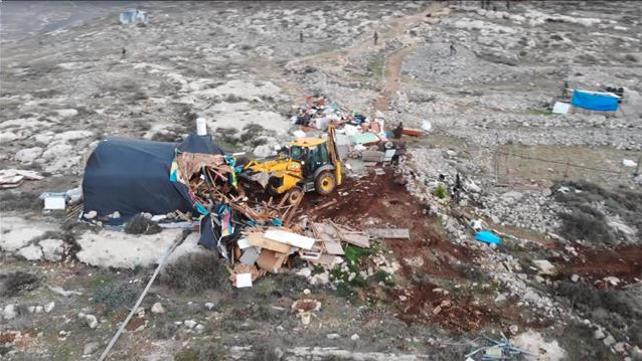 הרסית בתים ביצהר 15 בינואר