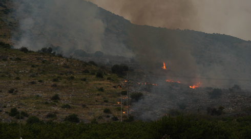 בעקבות המטח לצפון: מאות דונמים של יערות עלו באש