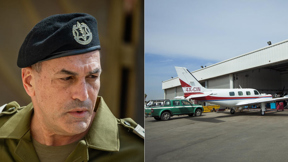 הרמטכ"ל אייל זמיר, שדה התעופה הרצליה