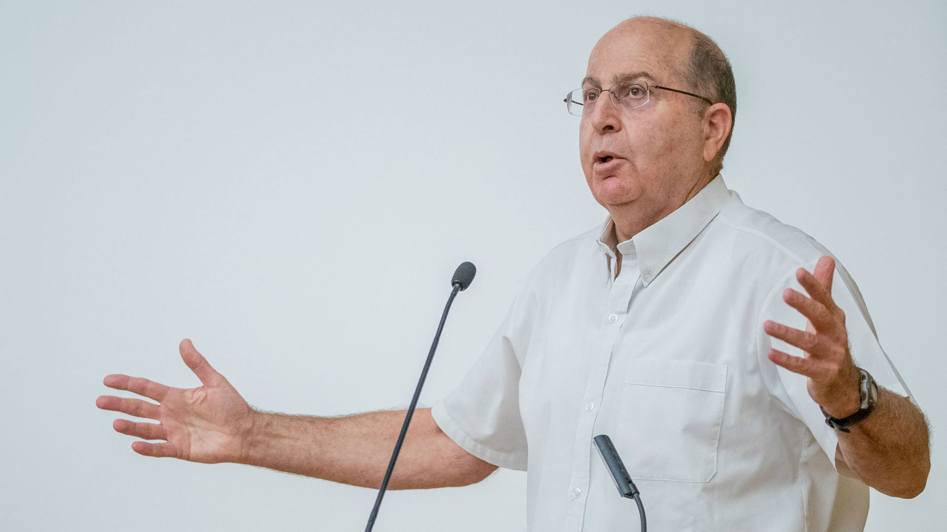 שר הביטחון לשעבר משה (בוגי) יעלון