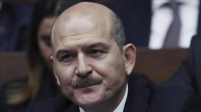 שר הפנים של טורקיה סולימאן סוילו, נוב' 2019