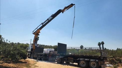 שני גברים התחשמלו למוות כתוצאה מפגיעת מנוף בכבל חשמל