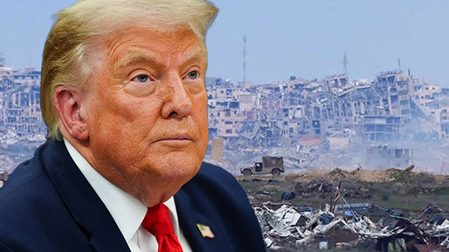 נשיא ארצות הברית דונלד טראמפ, עזה