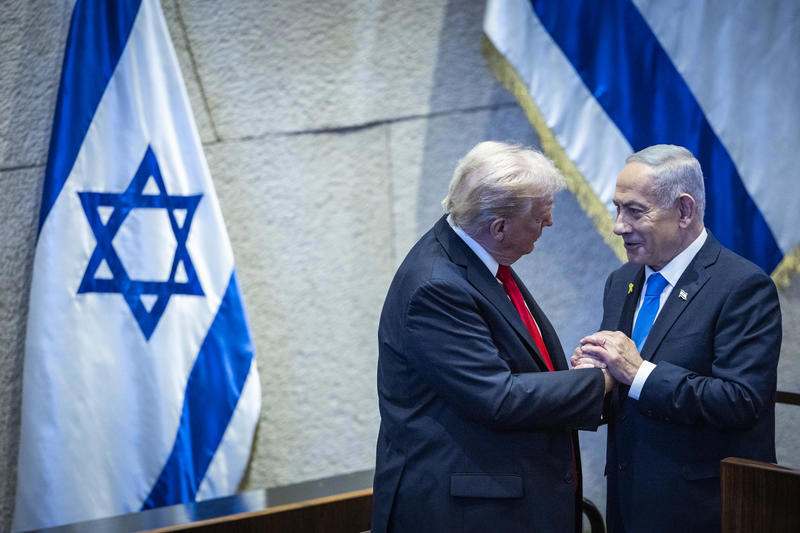 בנימין נתניהו ודונלד טראמפ, אוקטובר 2025