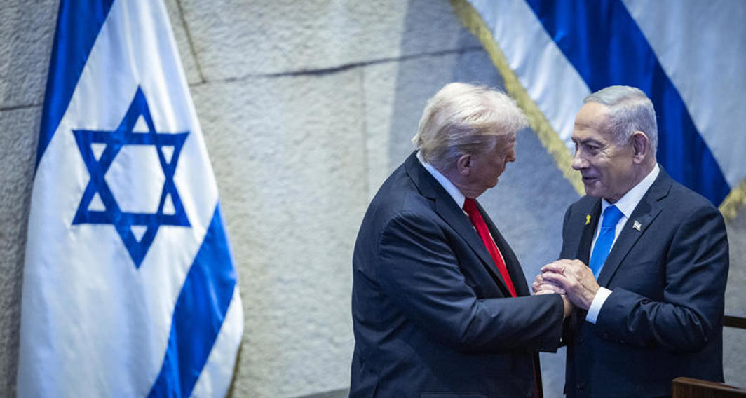 בנימין נתניהו ודונלד טראמפ, אוקטובר 2025