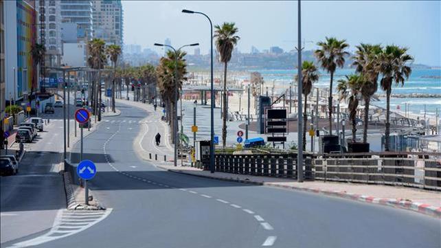 הטיילת בתל אביב ריקה בששל הקורונה 28.03.20