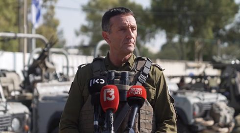 הרמטכ"ל: "יחיא סינוואר - וכל המערכת שתחתיו הם בני מוות"