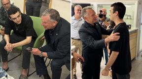 עידן אלכסנדר נפגש עם סטיב וויטקוף