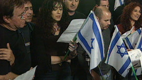 אהוד מנור בקמפיין לסוכנות היהודית. 2002