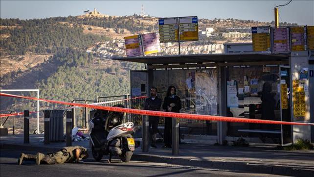 זירת הפיגוע בכניסה לירושלים, 23.11.22