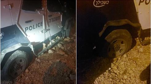 שלושה שוטרים נפצעו קל בזמן פיזור חתונה סמוך לאיתמר בשומרון
