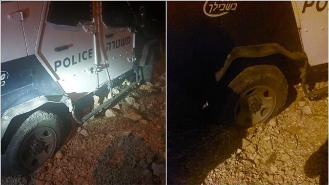 משתתפים בחתונה סמוך לאיתמר ניקבו צמיגים של ניידות 12.02.21