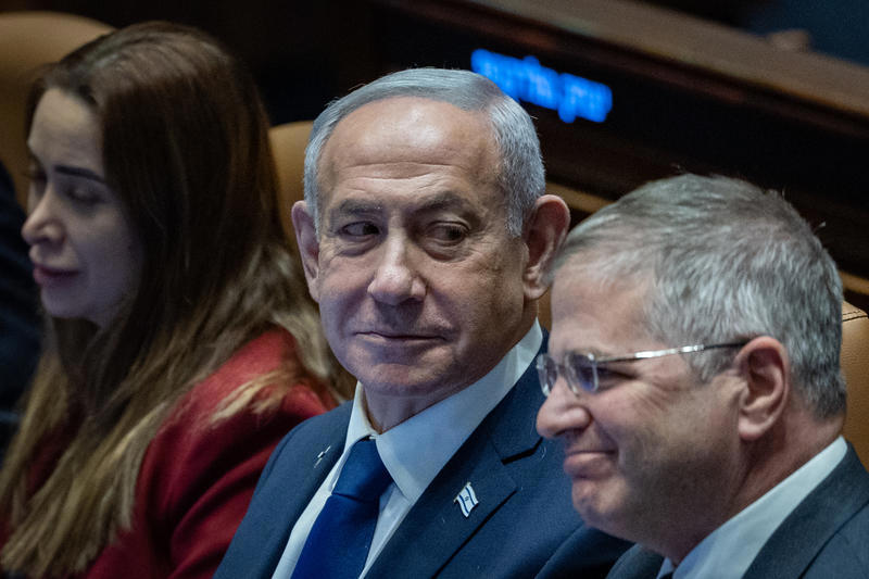 השר יואב קיש עם ראש הממשלה בנימין נתניהו