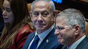 השר יואב קיש עם ראש הממשלה בנימין נתניהו