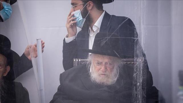 הרב חיים קניבסקי בבני ברק, דצמבר 2020