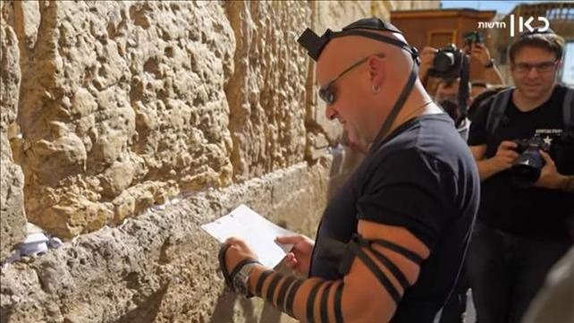 דייויד דריימן, סולן להקת המטאל "דיסטרבד", בביקור בישראל 04.12.21