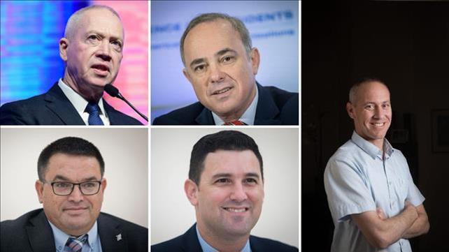 איתן גינזבורג, מיכאל ביטון, חילי טרופר, יואב גלנט, יובל שטייניץ