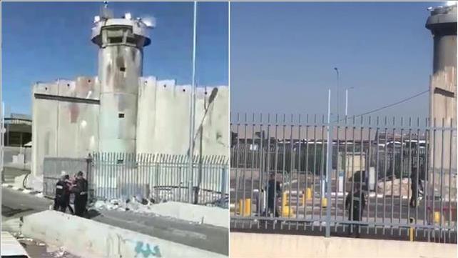 פלסטיני הגיע למעבר קלנדיה עם סכין ונעצר 27.06.20