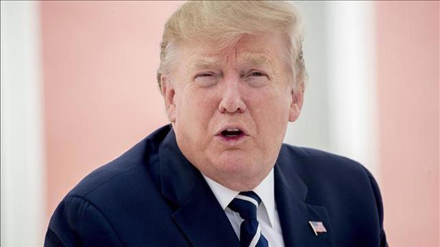 דונלד טראמפ בכינוס ה-G-7 25.8.2019