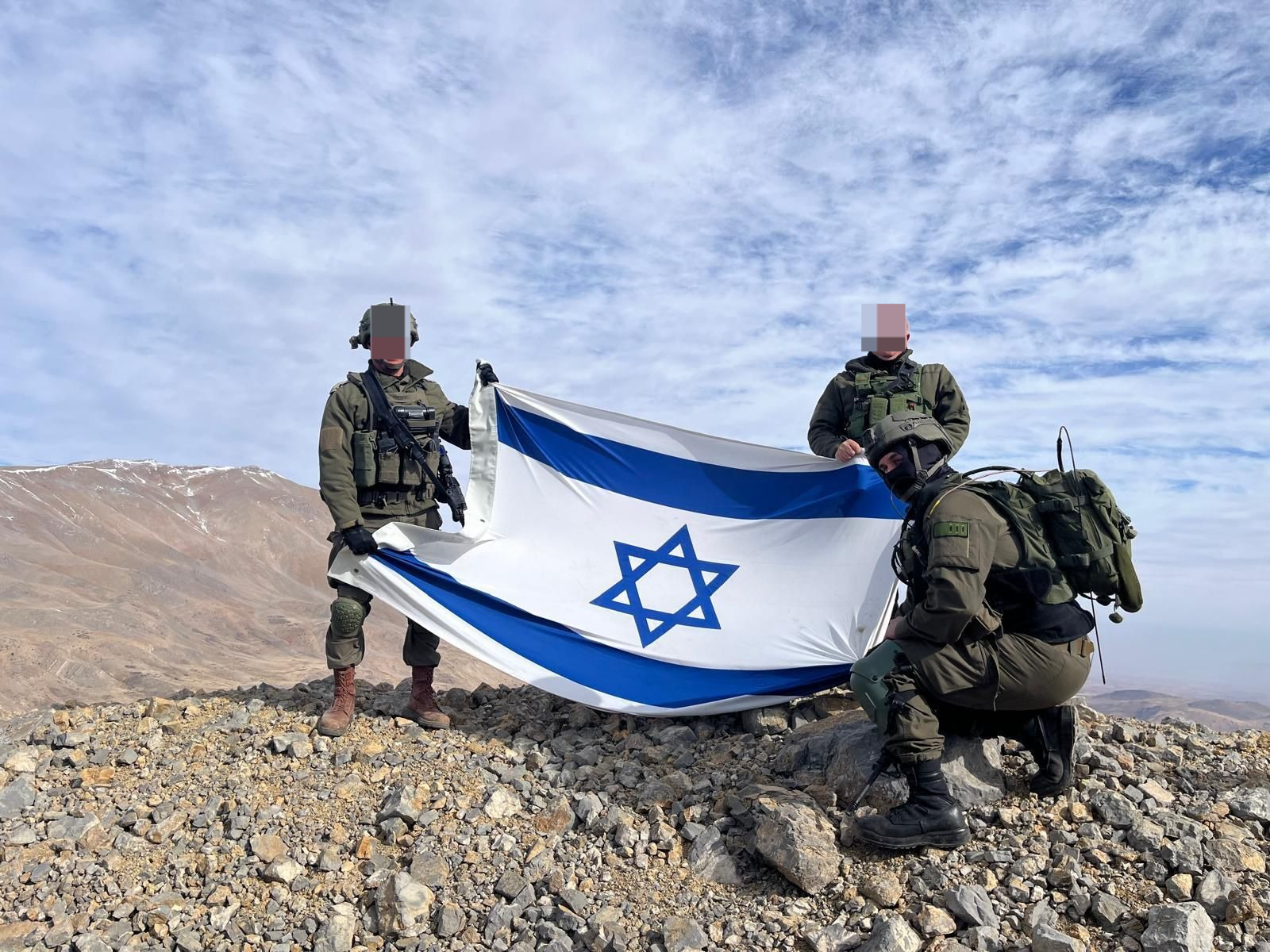 לוחמי צה"ל בחרמון הסורי