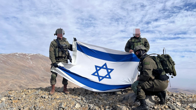 לוחמי צה"ל בחרמון הסורי