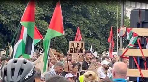 "F**k U Germany"
