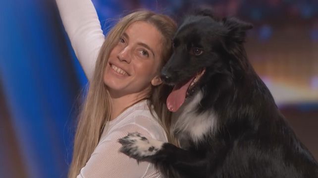רוני שגיא והכלב רית'ם מתוך America's Got Talent