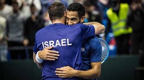 טניס בגביע הדיוויס: ישראל ניצחה את דרום אפריקה