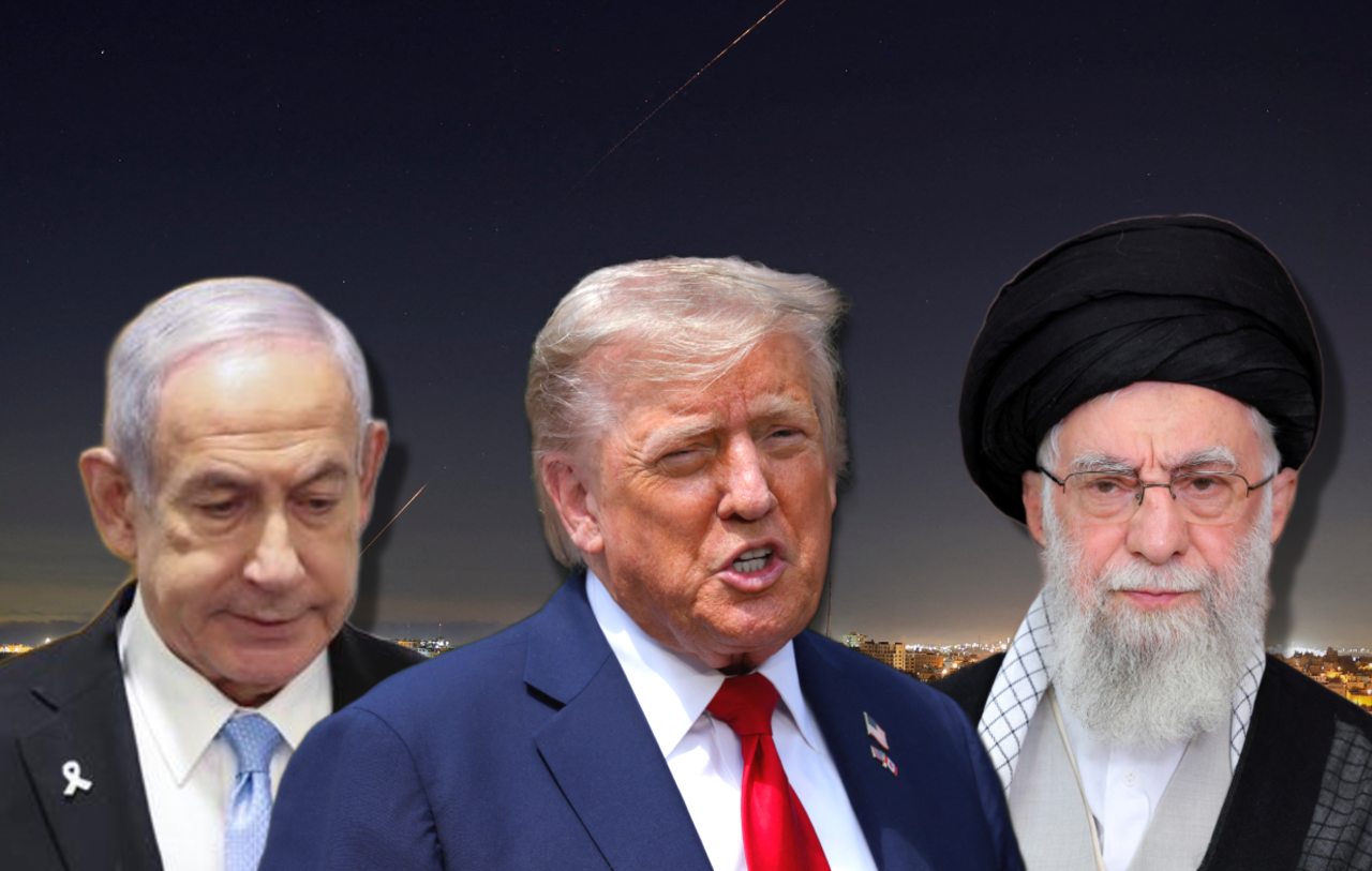 עלי חמינאי, דונלד טראמפ ובנימין נתניהו