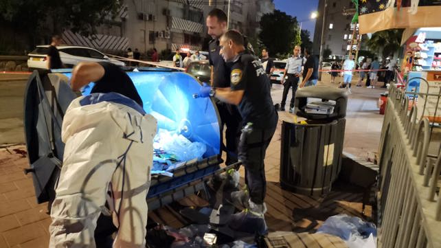 רצח אשדוד ניידת זירת רצח