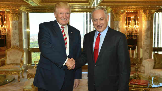 בנימין נתניהו ודונלד טראמפ
