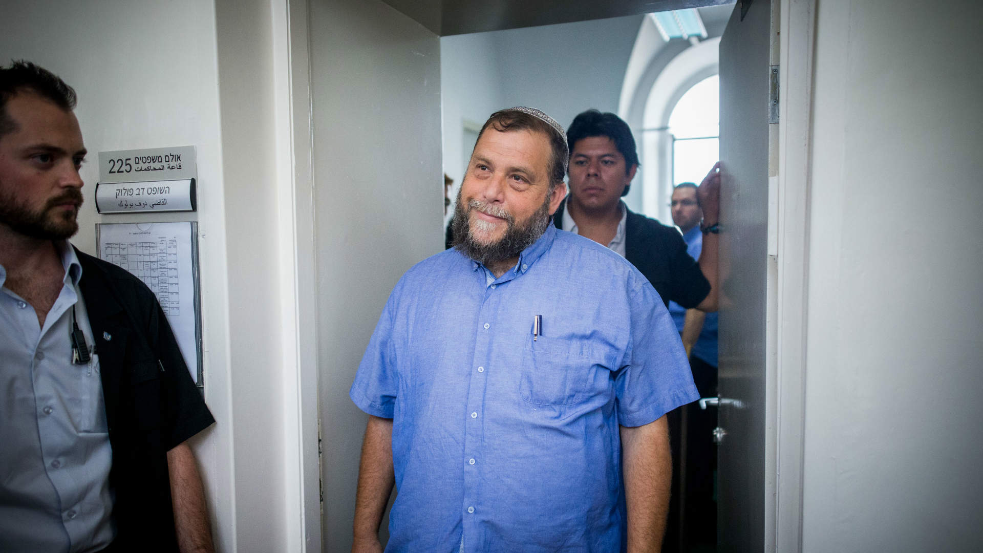 יו"ר להב"ה בנצי גופשטיין בבית המשפט (ארכיון)