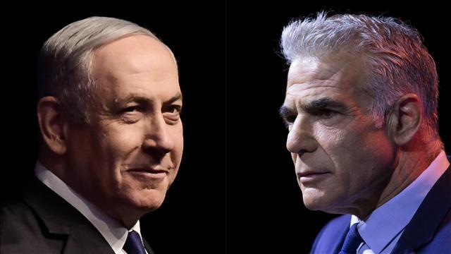 יאיר לפיד, בנימין נתניהו