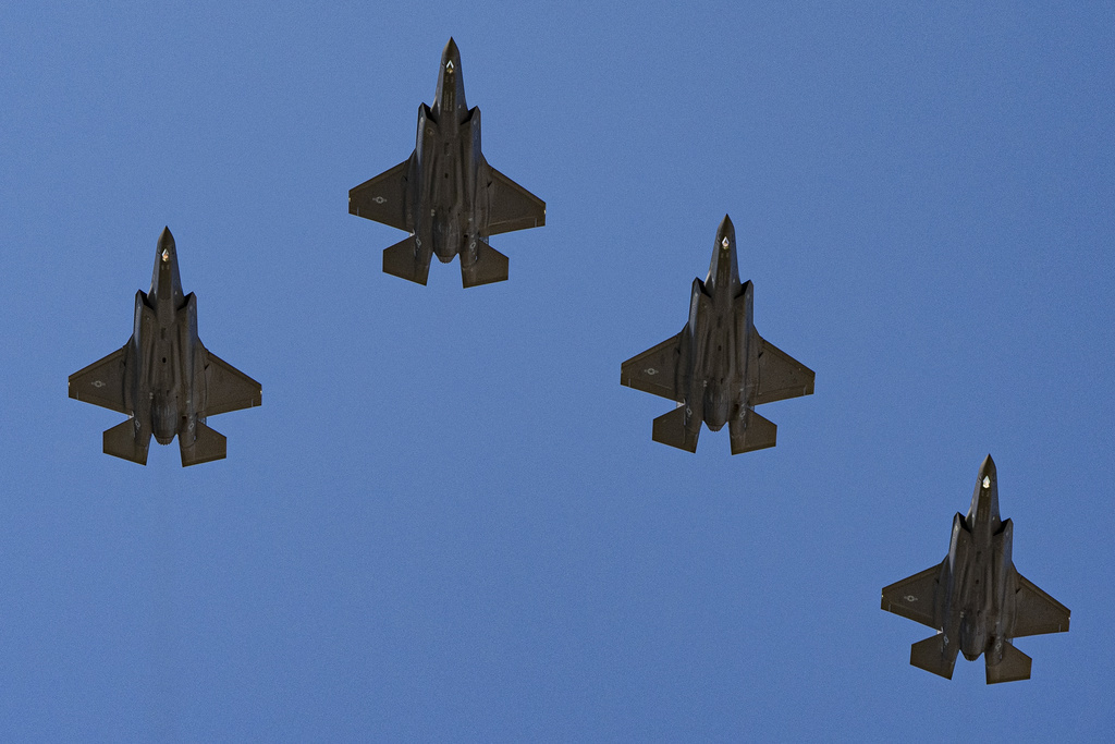 מטוסי F-35 אמריקניים בשמי וושינגטון, ארכיון