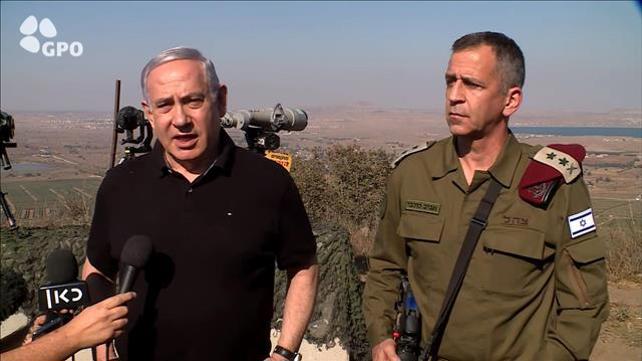 רה"מ נתניהו בסיור ביטחוני בצפון, 25.08.19