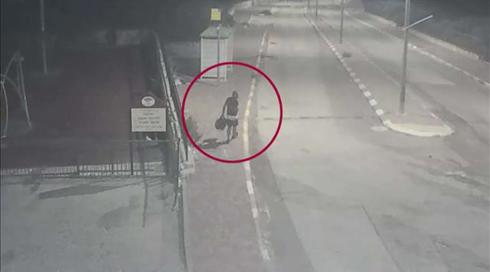 תיעוד: הצתת נקודת המשטרה ביישוב הדרוזי סאג'ור שבגליל