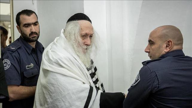 אליעזר ברלנד בדיון בהארכת מעצרו בבימ"ש השלום בירושלים, 13.02.20