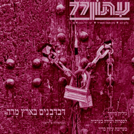 למה לי ספרות ערבית עכשיו?