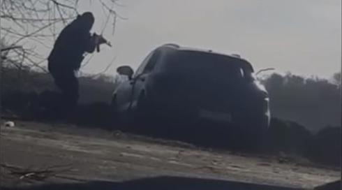 הסרטון מזירת הירי שפרסמה זוגתו של רומן ברודצקי