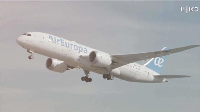 מטוס של חברת AirEuropa, מהמהדורה 07.11.19
