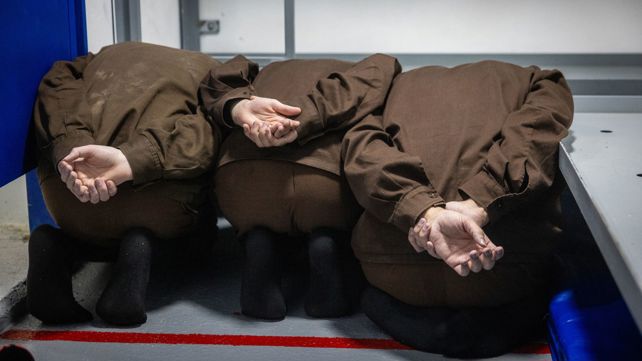 מחבלים מכוח רדואן שמוחזקים בבית סוהר במרכז הארץ, ינואר 2025