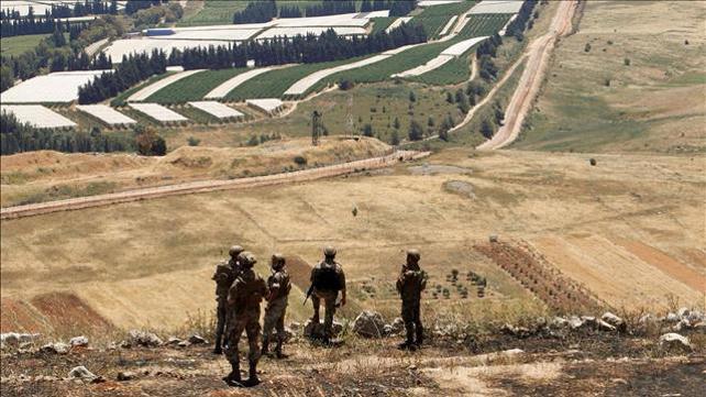 גבול לבנון حدود لبنان