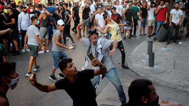 מחאות בלבנון ביום השנה לפיצוץ בנמל ביירות 04.08.21