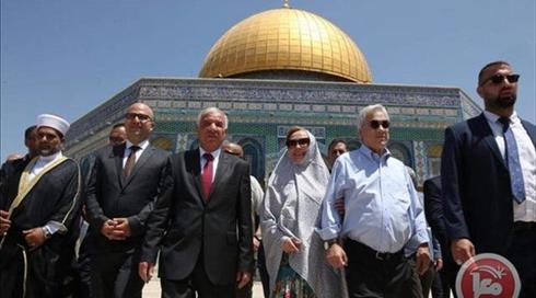 נשיא צ'ילה ביקר בהר הבית, ישראל נזפה בשגריר (1)