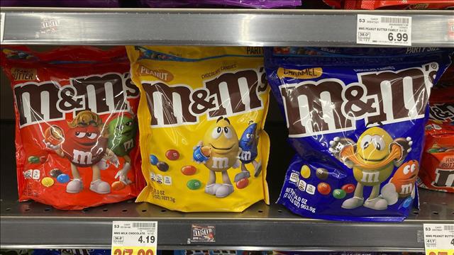 סוכריות אמ אנד אמס, M&M's