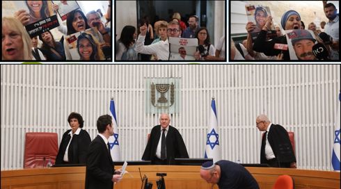 "העם הוא הריבון", "תתביישו" | מהומה בדיון בעניין שדה תימן בבג"ץ