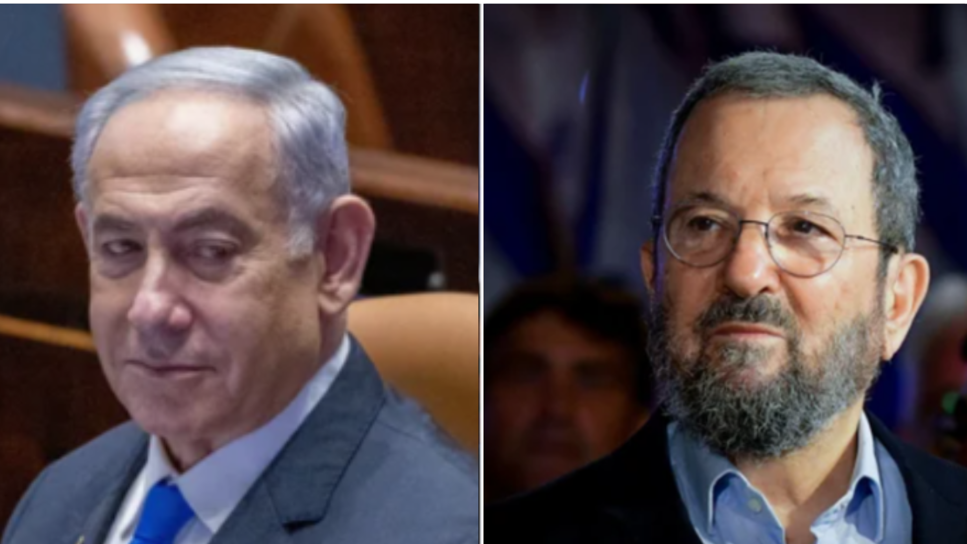אהוד ברק ובנימין נתניהו