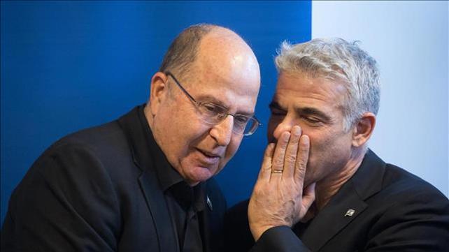 יאיר לפיד ומשה יעלון