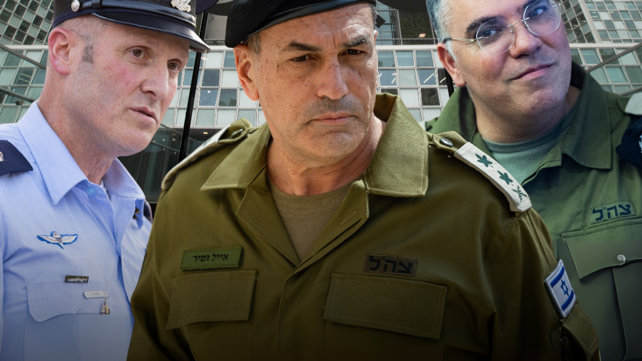 הרמטכ"ל, מפקד חיל האוויר ודובר צה"ל בערבית
